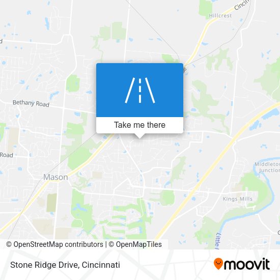Stone Ridge Drive map
