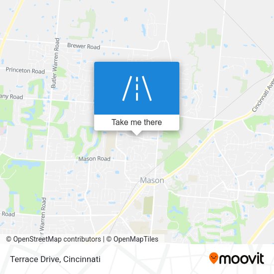 Mapa de Terrace Drive