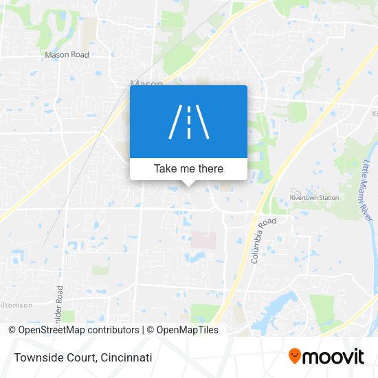 Mapa de Townside Court