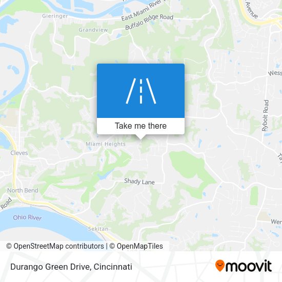Durango Green Drive map