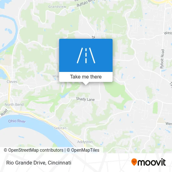 Rio Grande Drive map