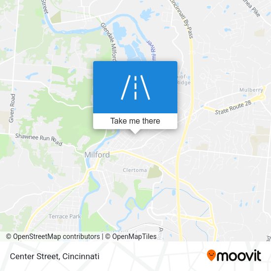 Mapa de Center Street