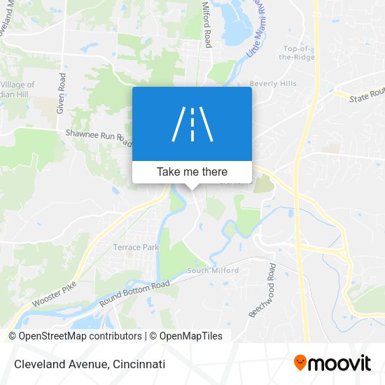 Cleveland Avenue map