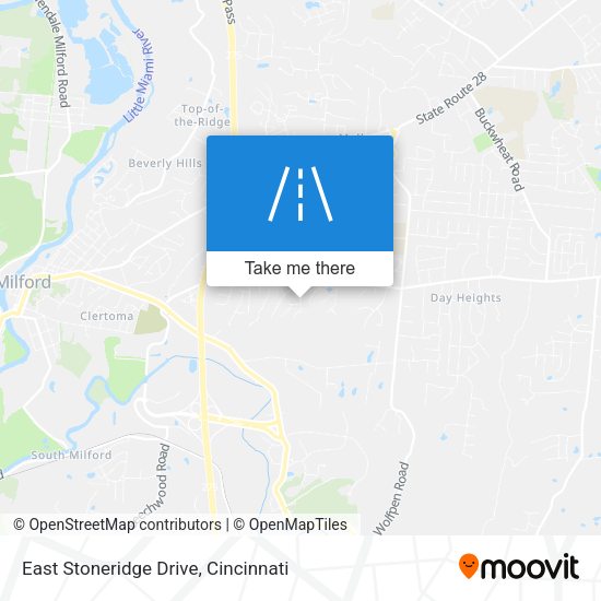 East Stoneridge Drive map