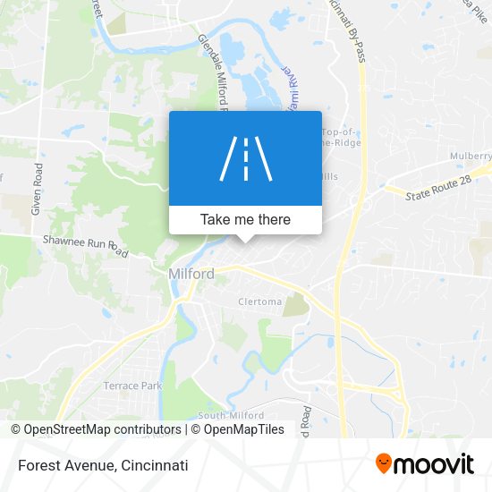 Mapa de Forest Avenue