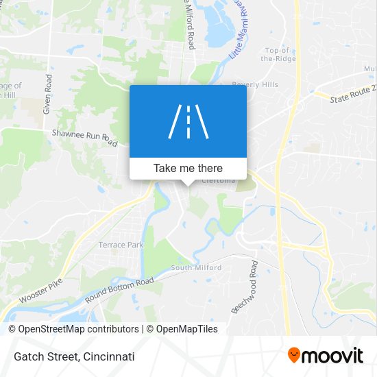 Mapa de Gatch Street
