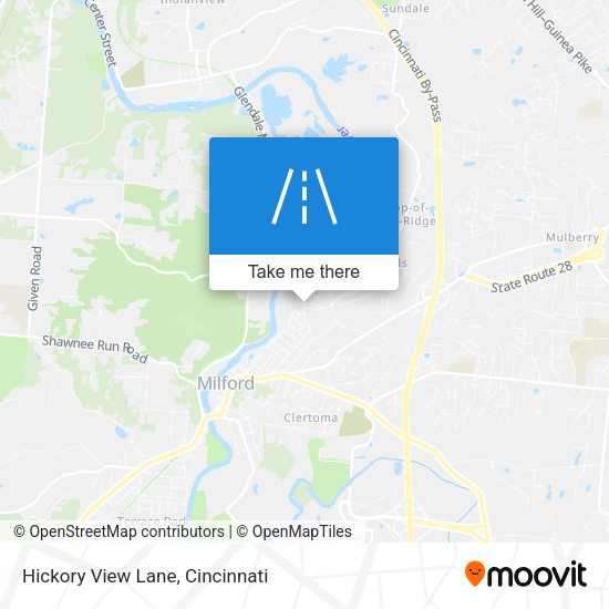 Hickory View Lane map