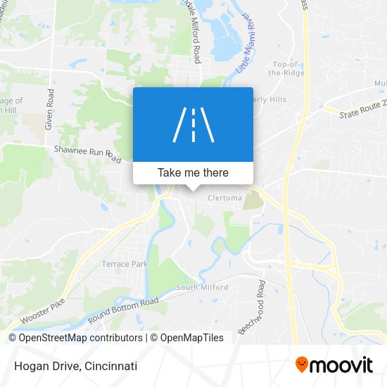 Hogan Drive map