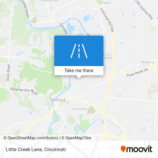 Little Creek Lane map