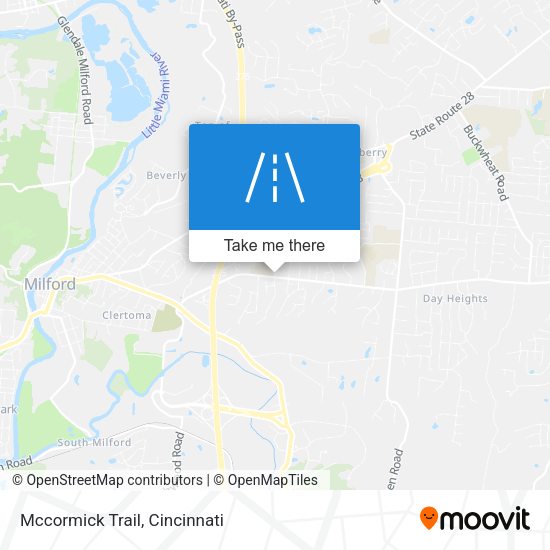 Mapa de Mccormick Trail