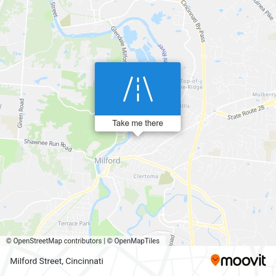 Mapa de Milford Street