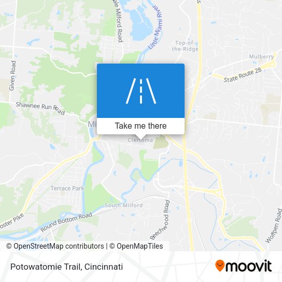Potowatomie Trail map