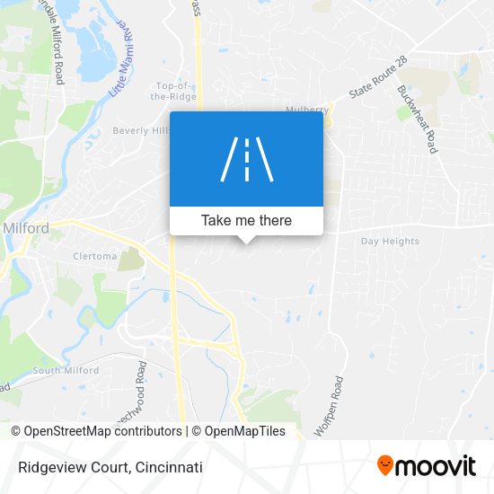 Mapa de Ridgeview Court