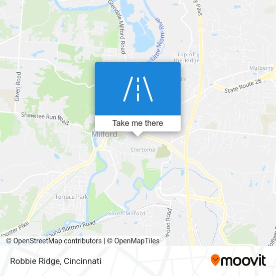 Mapa de Robbie Ridge