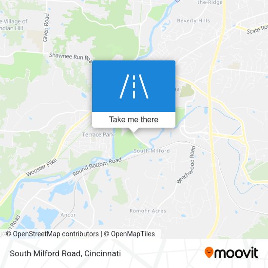 Mapa de South Milford Road
