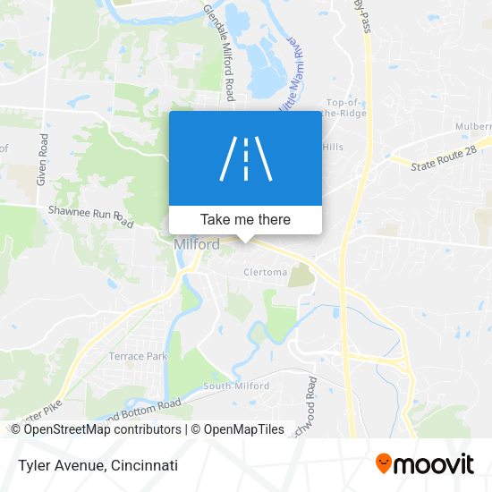 Mapa de Tyler Avenue