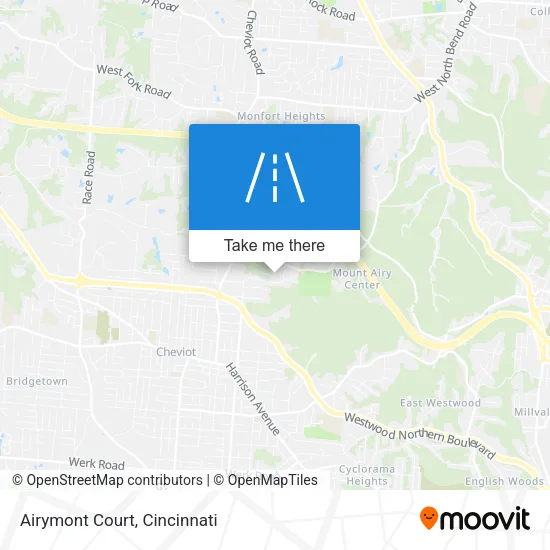 Airymont Court map
