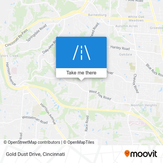 Mapa de Gold Dust Drive