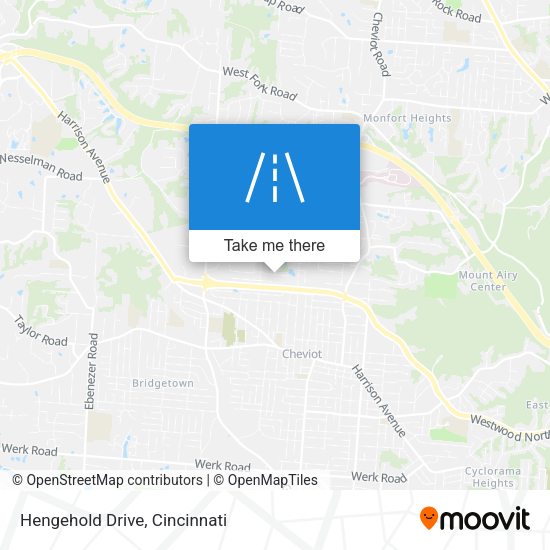 Hengehold Drive map
