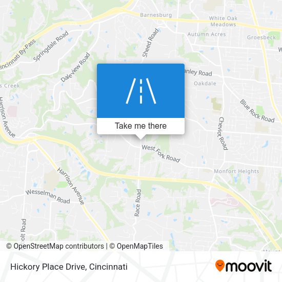 Hickory Place Drive map