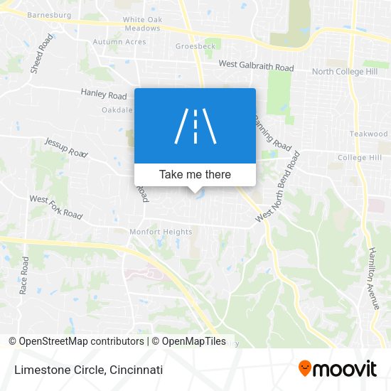 Mapa de Limestone Circle