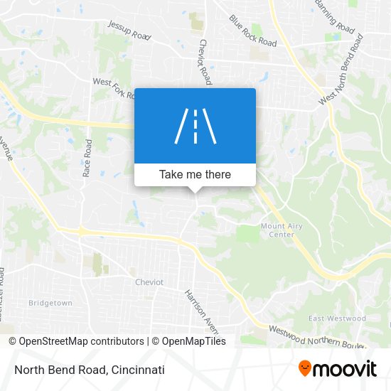 Mapa de North Bend Road