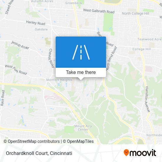 Orchardknoll Court map