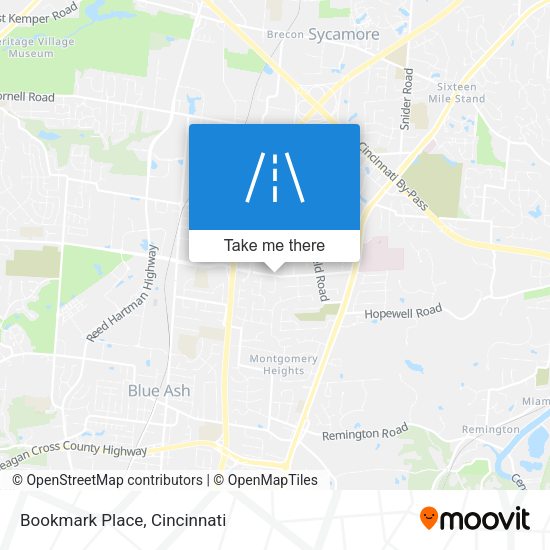 Mapa de Bookmark Place