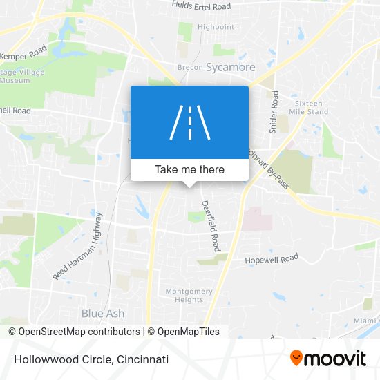 Mapa de Hollowwood Circle
