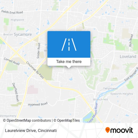 Mapa de Laurelview Drive