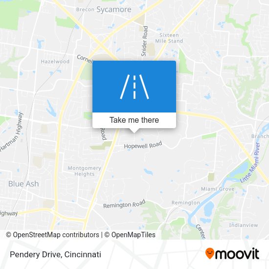 Mapa de Pendery Drive