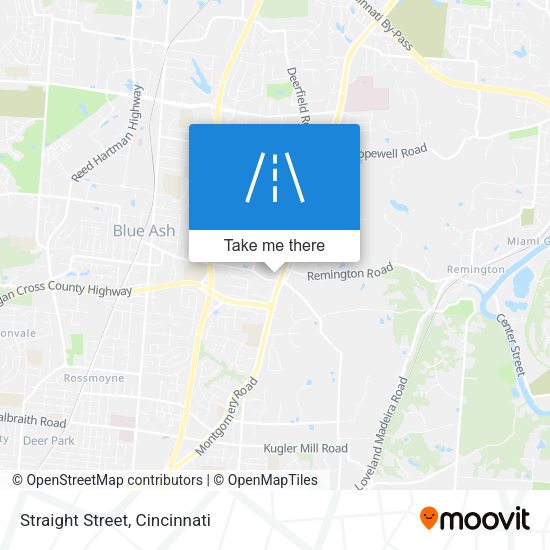 Mapa de Straight Street