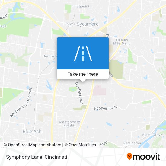 Mapa de Symphony Lane