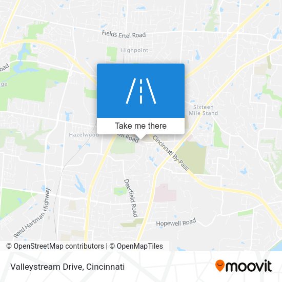 Mapa de Valleystream Drive