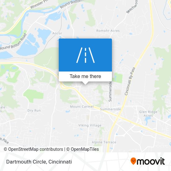Mapa de Dartmouth Circle