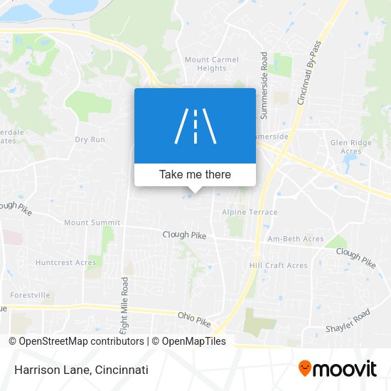 Mapa de Harrison Lane
