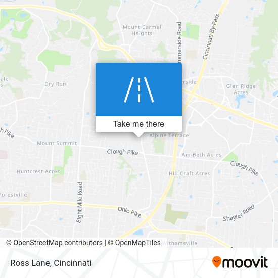 Mapa de Ross Lane