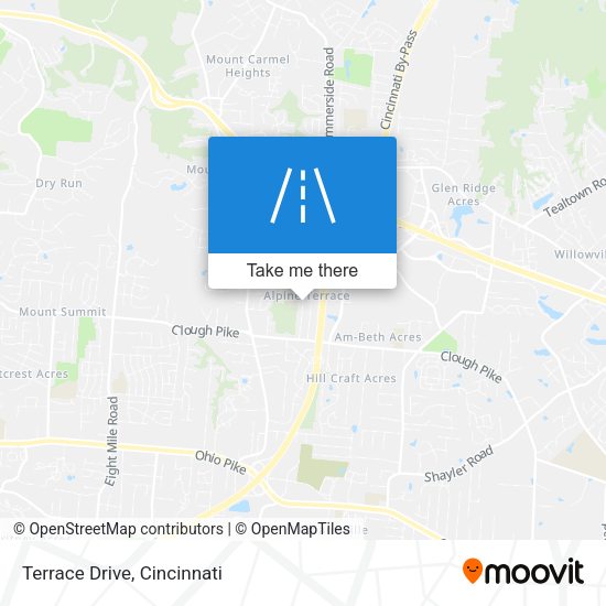 Mapa de Terrace Drive