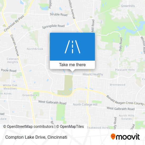 Mapa de Compton Lake Drive