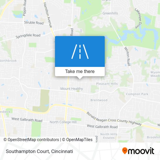 Southampton Court map