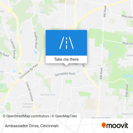 Ambassador Drive map