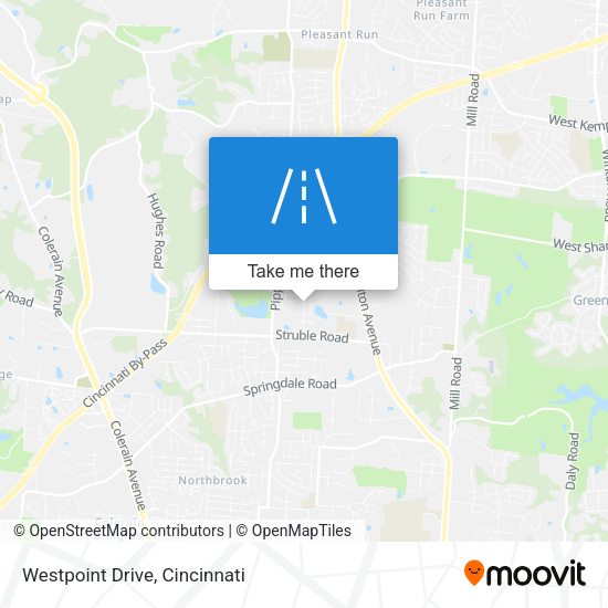 Mapa de Westpoint Drive