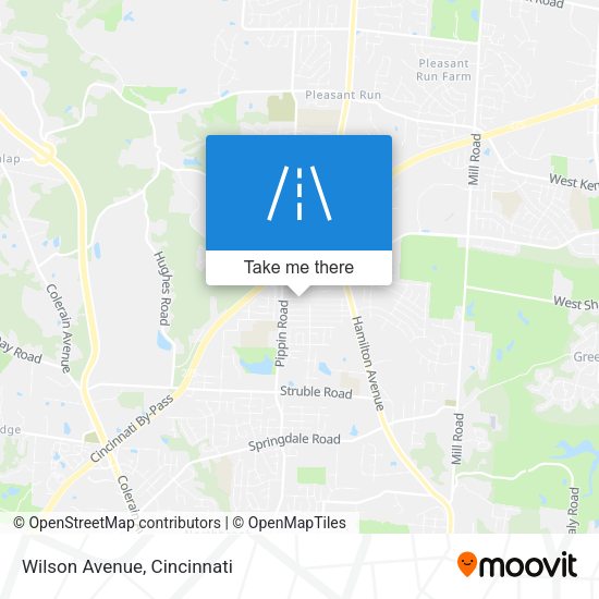 Mapa de Wilson Avenue
