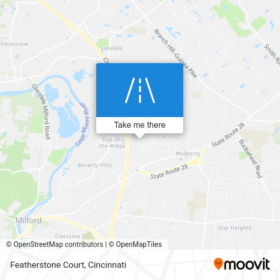 Featherstone Court map