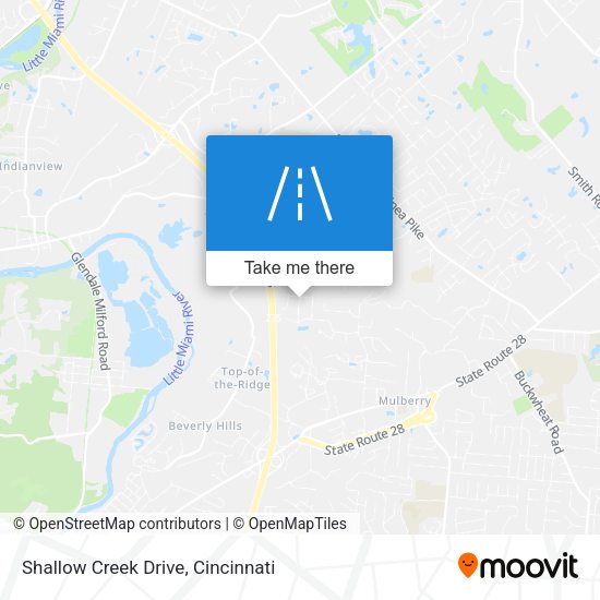 Shallow Creek Drive map