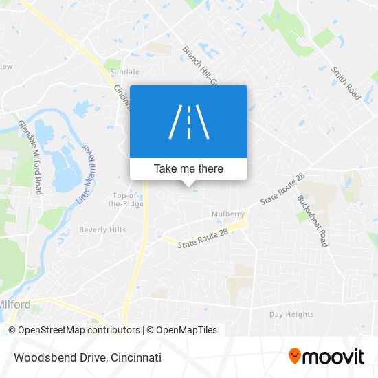 Mapa de Woodsbend Drive