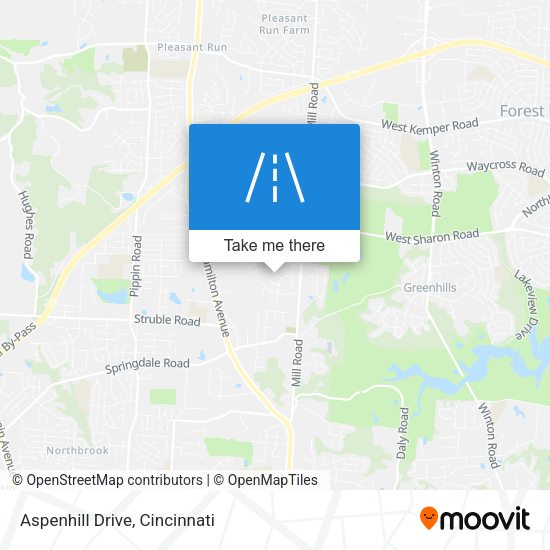 Aspenhill Drive map