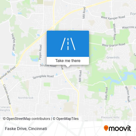 Mapa de Faske Drive