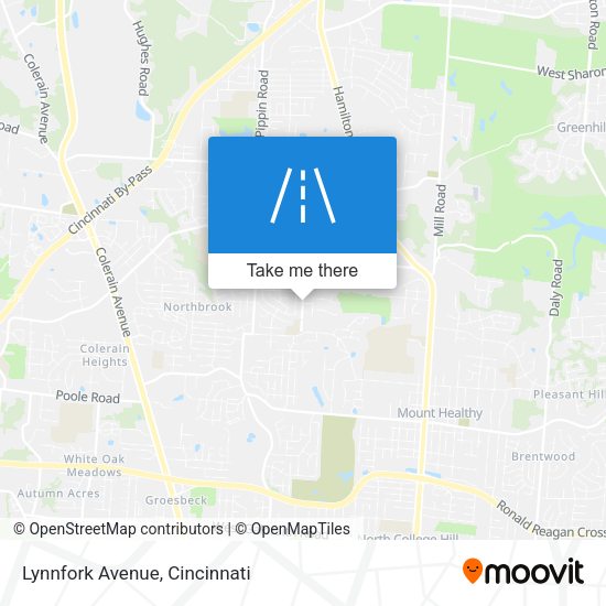 Lynnfork Avenue map