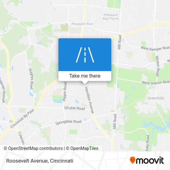 Roosevelt Avenue map